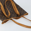 LOUIS VUITTON Monogram Bucket GM Shoulder Bag M42236 LV Auth gh1032-6