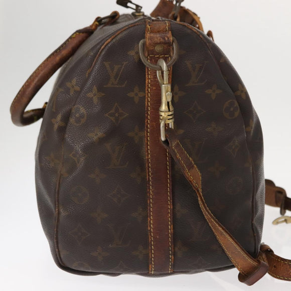 LOUIS VUITTON Monogram Keepall Bandouliere 45 Boston Bag M41418 LV Auth gh1035