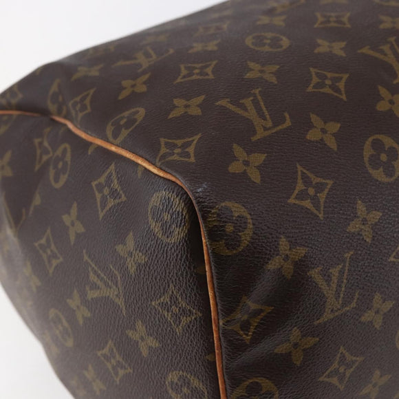 LOUIS VUITTON Monogram Speedy 40 Hand Bag M41522 LV Auth gh1036