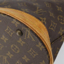LOUIS VUITTON Monogram Bucket PM Shoulder Bag M42238 LV Auth gh1038-16