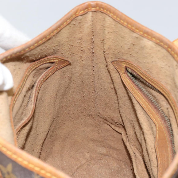 LOUIS VUITTON Monogram Bucket PM Shoulder Bag M42238 LV Auth gh1038