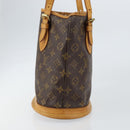 LOUIS VUITTON Monogram Bucket PM Shoulder Bag M42238 LV Auth gh1038-4