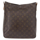 LOUIS VUITTON Monogram Looping GM Shoulder Bag M51145 LV Auth gh1039-2