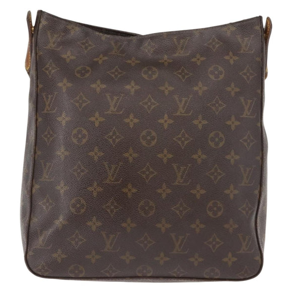 LOUIS VUITTON Monogram Looping GM Shoulder Bag M51145 LV Auth gh1039