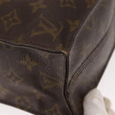 LOUIS VUITTON Monogram Sac Plat Hand Bag M51140 LV Auth gh1042-15