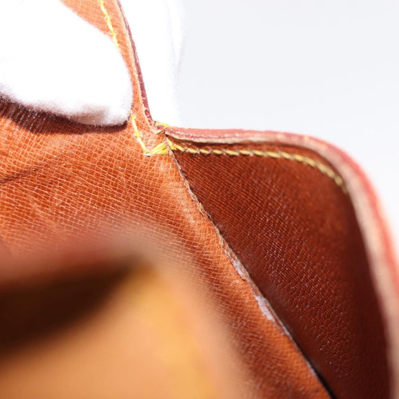 LOUIS VUITTON Nomad leather Saint Cloud PM Shoulder Bag Beige LV Auth gh1044