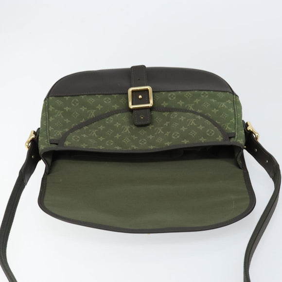 LOUIS VUITTON Monogram Mini Belanger Shoulder Bag TST Khaki M92673 Auth gh1045