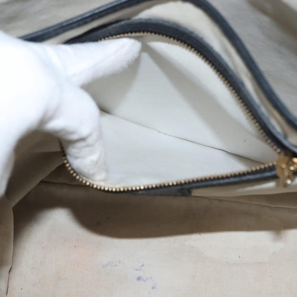 LOUIS VUITTON Monogram Mini Lucille GM Tote Bag Blue M92675 LV Auth gh1046