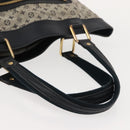 LOUIS VUITTON Monogram Mini Lucille GM Tote Bag Blue M92675 LV Auth gh1046-7