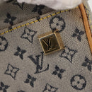 LOUIS VUITTON Monogram Mini Marie Hand Bag Blue M92003 LV Auth gh1047-10