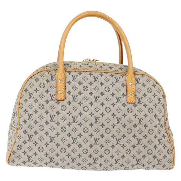LOUIS VUITTON Monogram Mini Marie Hand Bag Blue M92003 LV Auth gh1047