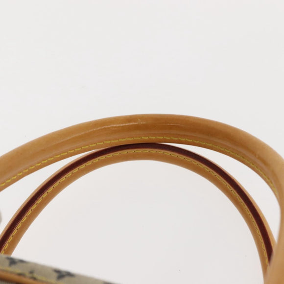 LOUIS VUITTON Monogram Mini Marie Hand Bag Blue M92003 LV Auth gh1047