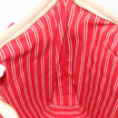 LOUIS VUITTON Antigua Cabas MM Tote Bag Canvas Beige Red M40035 LV Auth gh1049-21