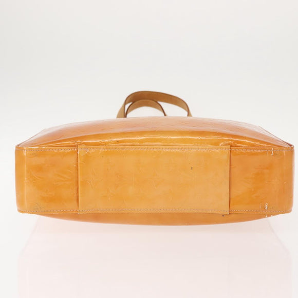 LOUIS VUITTON Monogram Vernis Columbus Bag Marshmallow Pink M91032 Auth gh1050