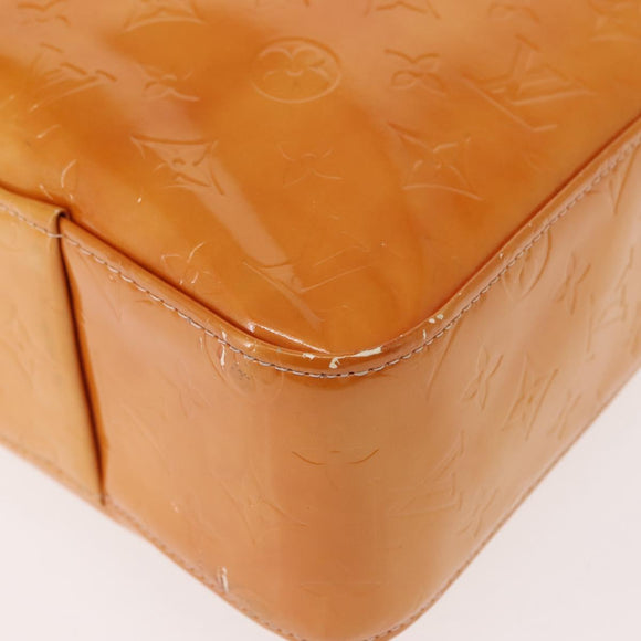 LOUIS VUITTON Monogram Vernis Columbus Bag Marshmallow Pink M91032 Auth gh1050