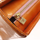 LOUIS VUITTON Monogram Vernis Columbus Bag Marshmallow Pink M91032 Auth gh1050-17