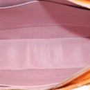 LOUIS VUITTON Monogram Vernis Columbus Bag Marshmallow Pink M91032 Auth gh1050-11