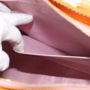 LOUIS VUITTON Monogram Vernis Columbus Bag Marshmallow Pink M91032 Auth gh1050-21