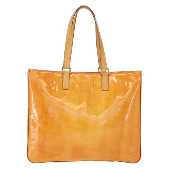 LOUIS VUITTON Monogram Vernis Columbus Bag Marshmallow Pink M91032 Auth gh1050