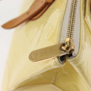 LOUIS VUITTON Monogram Vernis Rosewood Avenue Hand Bag Perle M93508 Auth gh1052-10