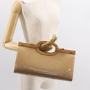 LOUIS VUITTON Vernis Roxbury Drive Bag 2Way Rose flow lantern M91391 Auth gh1053-21