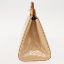 LOUIS VUITTON Vernis Roxbury Drive Bag 2Way Rose flow lantern M91391 Auth gh1053-4