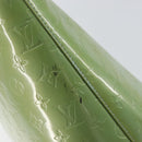 LOUIS VUITTON Monogram Vernis Houston Hand Bag Baby Blue M91005 LV Auth gh1056-9