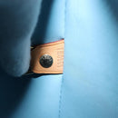 LOUIS VUITTON Monogram Vernis Houston Hand Bag Baby Blue M91005 LV Auth gh1056-12