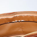 LOUIS VUITTON Monogram Vernis Houston Hand Bag Bronze M91122 LV Auth gh1057-10