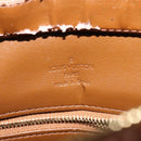 LOUIS VUITTON Monogram Vernis Houston Hand Bag Bronze M91122 LV Auth gh1057-20