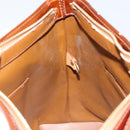 LOUIS VUITTON Monogram Vernis Houston Hand Bag Bronze M91122 LV Auth gh1057-22