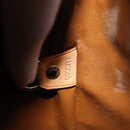 LOUIS VUITTON Monogram Vernis Houston Hand Bag Bronze M91122 LV Auth gh1057-12