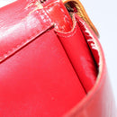 LOUIS VUITTON Monogram Vernis Motto Accessory Pouch Red M91137 LV Auth gh1058-12