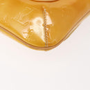 LOUIS VUITTON Monogram Vernis Thompson Street Bag Lime Yellow M91071 Auth gh1059-16