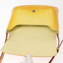 LOUIS VUITTON Monogram Vernis Thompson Street Bag Lime Yellow M91071 Auth gh1059-10