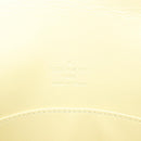 LOUIS VUITTON Monogram Vernis Thompson Street Bag Lime Yellow M91071 Auth gh1059-17