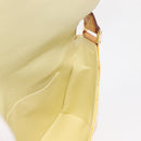 LOUIS VUITTON Monogram Vernis Thompson Street Bag Lime Yellow M91071 Auth gh1059-18