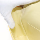 LOUIS VUITTON Monogram Vernis Thompson Street Bag Lime Yellow M91071 Auth gh1059-19