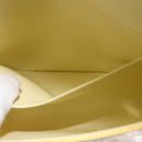 LOUIS VUITTON Monogram Vernis Thompson Street Bag Lime Yellow M91071 Auth gh1059-20