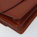 LOUIS VUITTON Epi Grenel Shoulder Bag Brown Kenya M52363 LV Auth gh1061-14