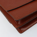 LOUIS VUITTON Epi Grenel Shoulder Bag Brown Kenya M52363 LV Auth gh1061-16