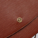 LOUIS VUITTON Epi Grenel Shoulder Bag Brown Kenya M52363 LV Auth gh1061-17