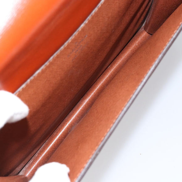 LOUIS VUITTON Epi Grenel Shoulder Bag Brown Kenya M52363 LV Auth gh1061