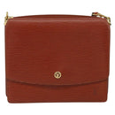 LOUIS VUITTON Epi Grenel Shoulder Bag Brown Kenya M52363 LV Auth gh1061-13