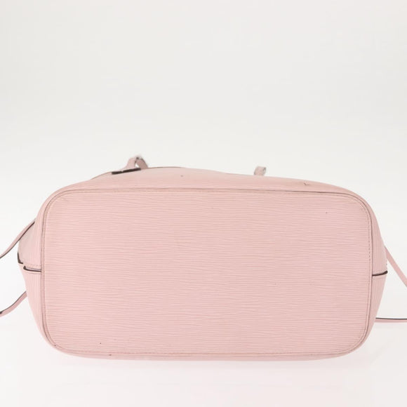 LOUIS VUITTON Epi Neverfull MM Tote Bag Rose Claire M41091 LV Auth gh1062
