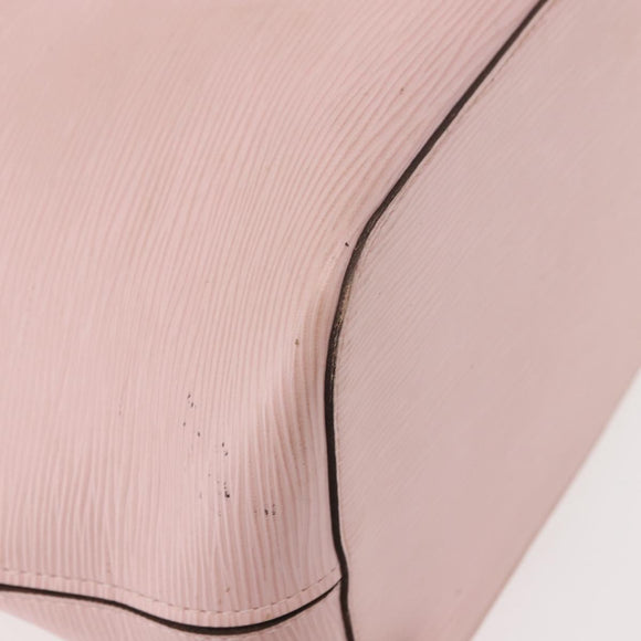 LOUIS VUITTON Epi Neverfull MM Tote Bag Rose Claire M41091 LV Auth gh1062