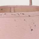 LOUIS VUITTON Epi Neverfull MM Tote Bag Rose Claire M41091 LV Auth gh1062-3