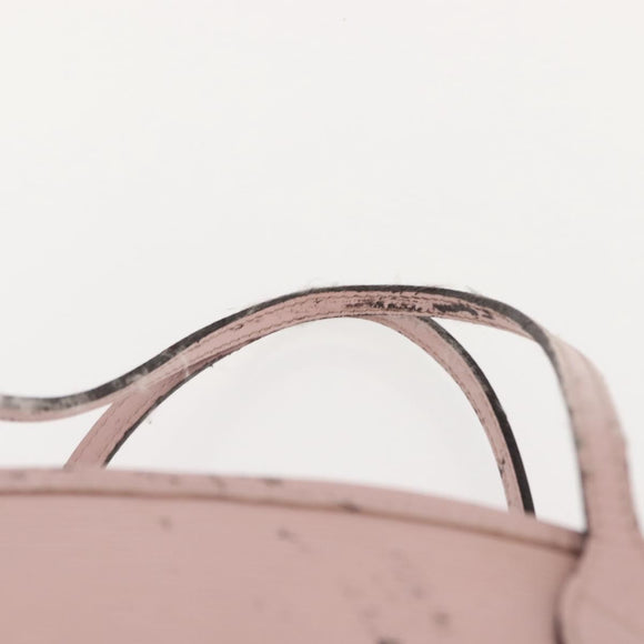 LOUIS VUITTON Epi Neverfull MM Tote Bag Rose Claire M41091 LV Auth gh1062