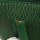 LOUIS VUITTON Epi Saint Jacques Shopping Shoulder Bag Green M52264 Auth gh1063-9