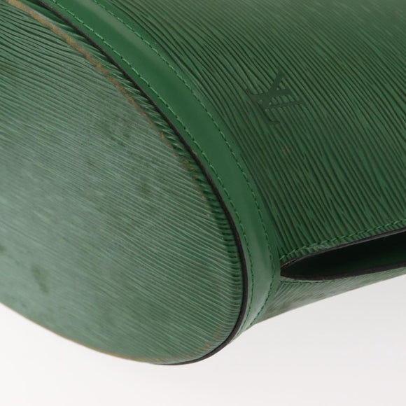 LOUIS VUITTON Epi Saint Jacques Shopping Shoulder Bag Green M52264 Auth gh1063